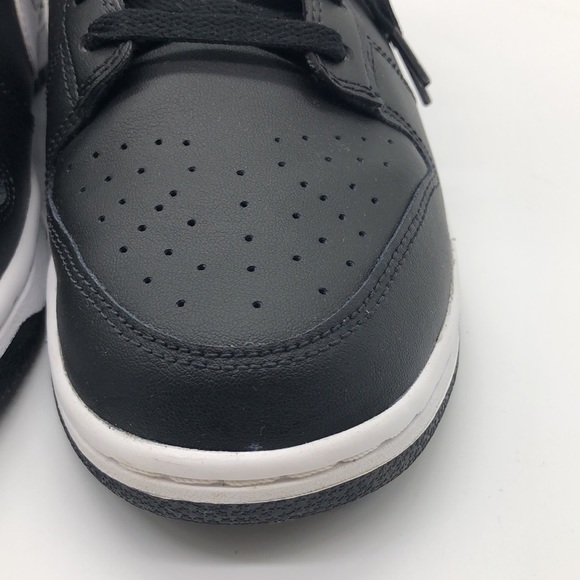 Tried on Mens Nike Dunk Low Retro Black Panda 2.0 DV0831-002 Size 9.5 - Picture 12 of 12
